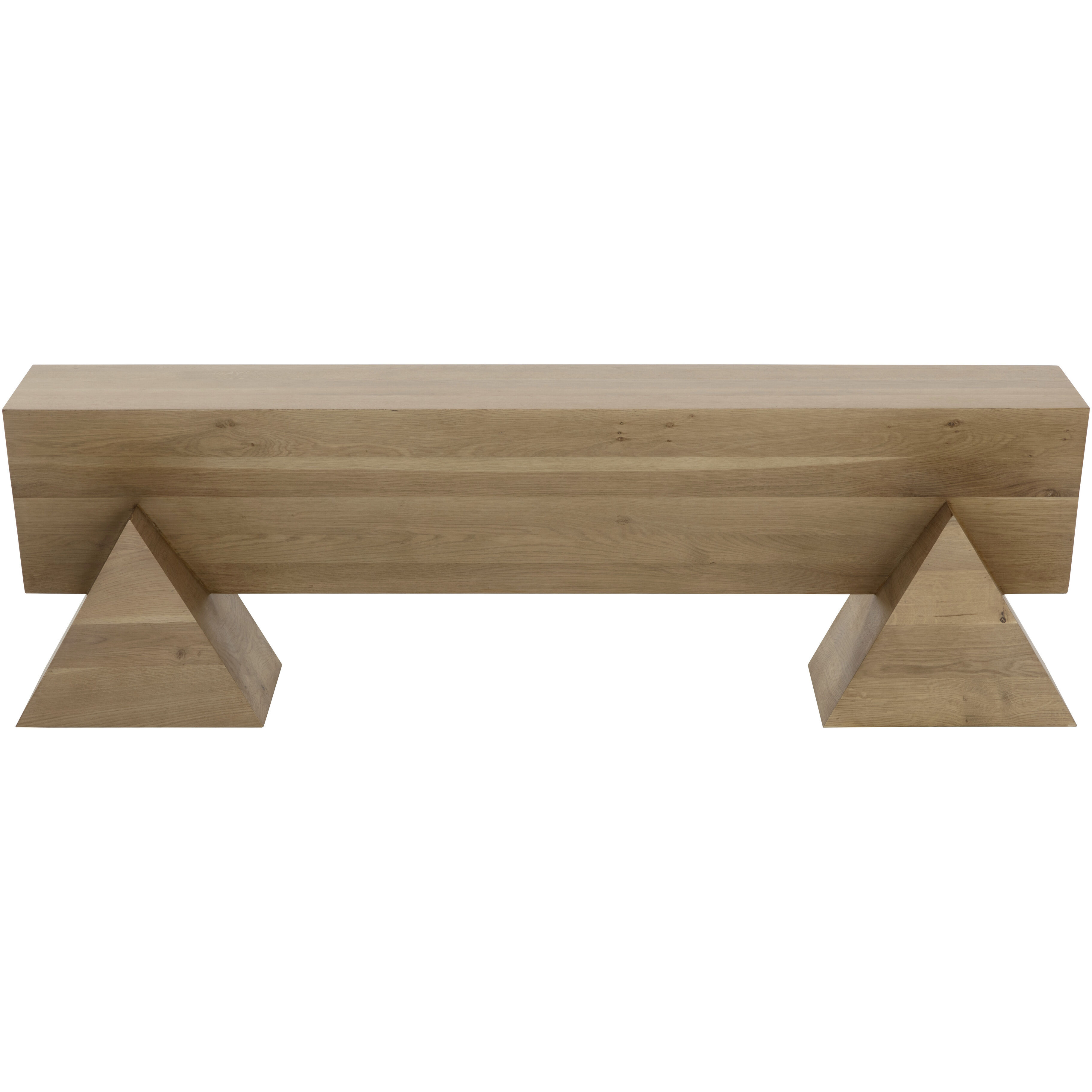 Gregor Rustic Oak Bench